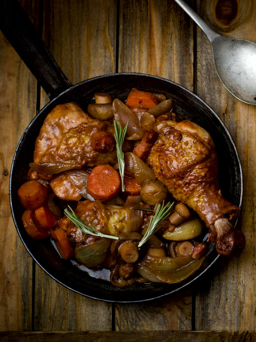 pollo brasato con funghi - Ginger & Tomato